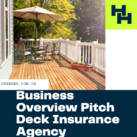 Business Overview Pitch Deck Insurance Agency