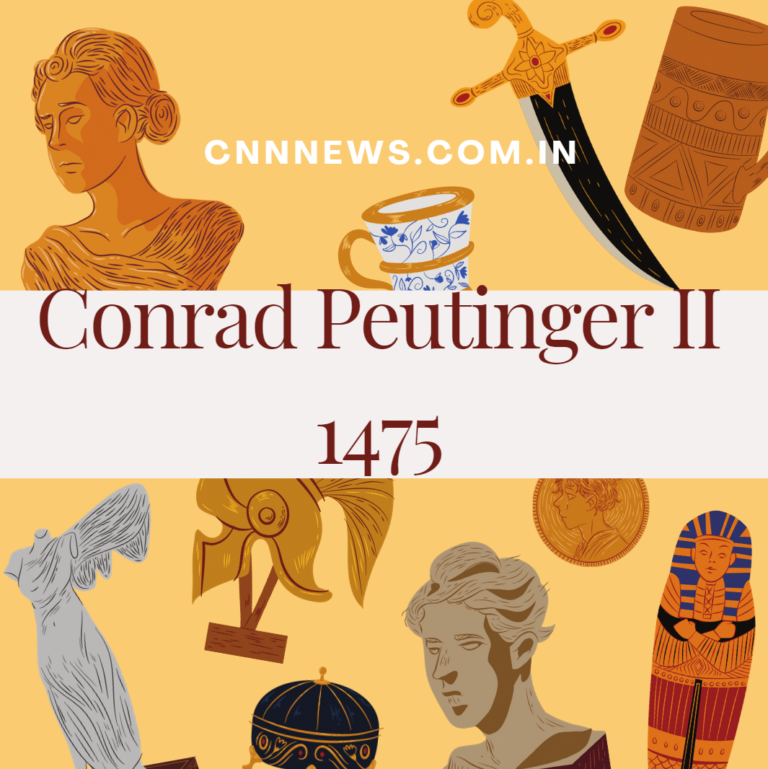 Conrad Peutinger II 1475