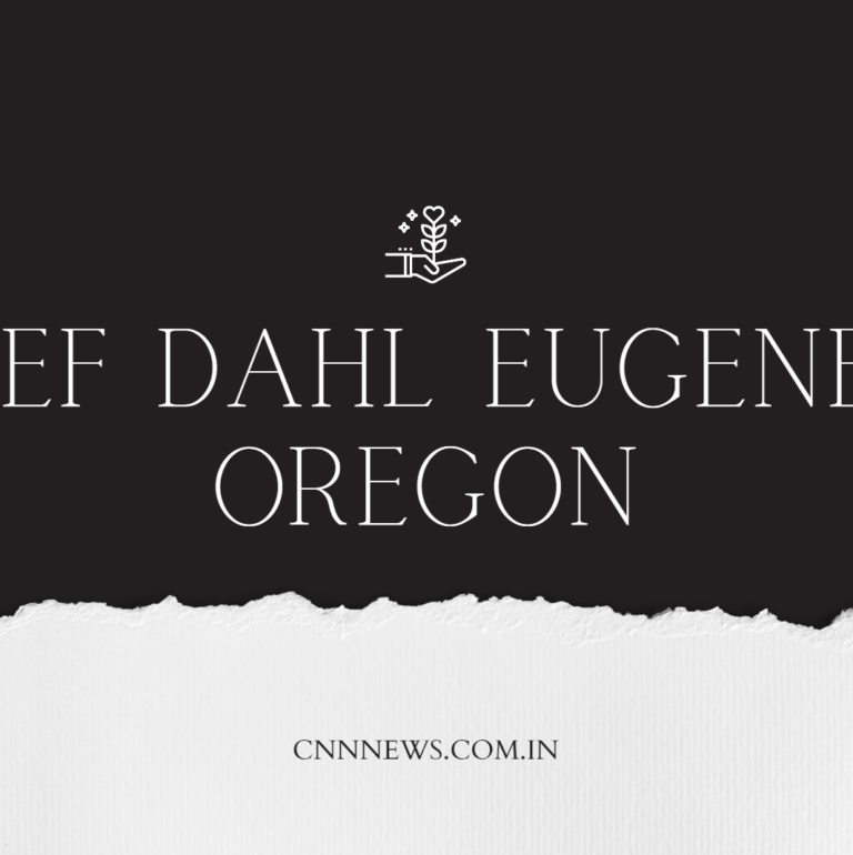 Jef Dahl Eugene Oregon